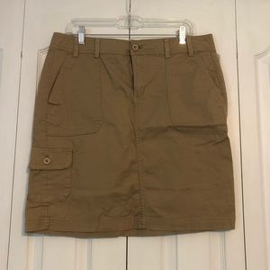 IZOD khaki skirt